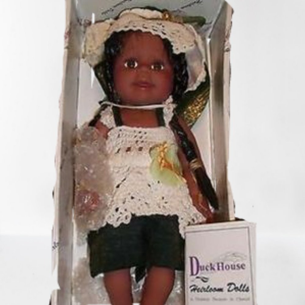 Duck House Heirloom Geranium Doll